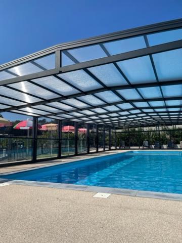 Camping Le Ruisseau Saint-André-de-Seignanx Exterior foto